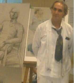 Mishko Desovski, painting teacher